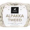 Alpakka Tweed - Natur