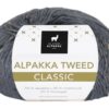 Alpakka Tweed Classic - Mørk Gråblå