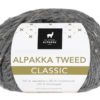 Alpakka Tweed Classic - Mørk Grå