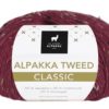 Alpakka Tweed Classic - Dyp Rød