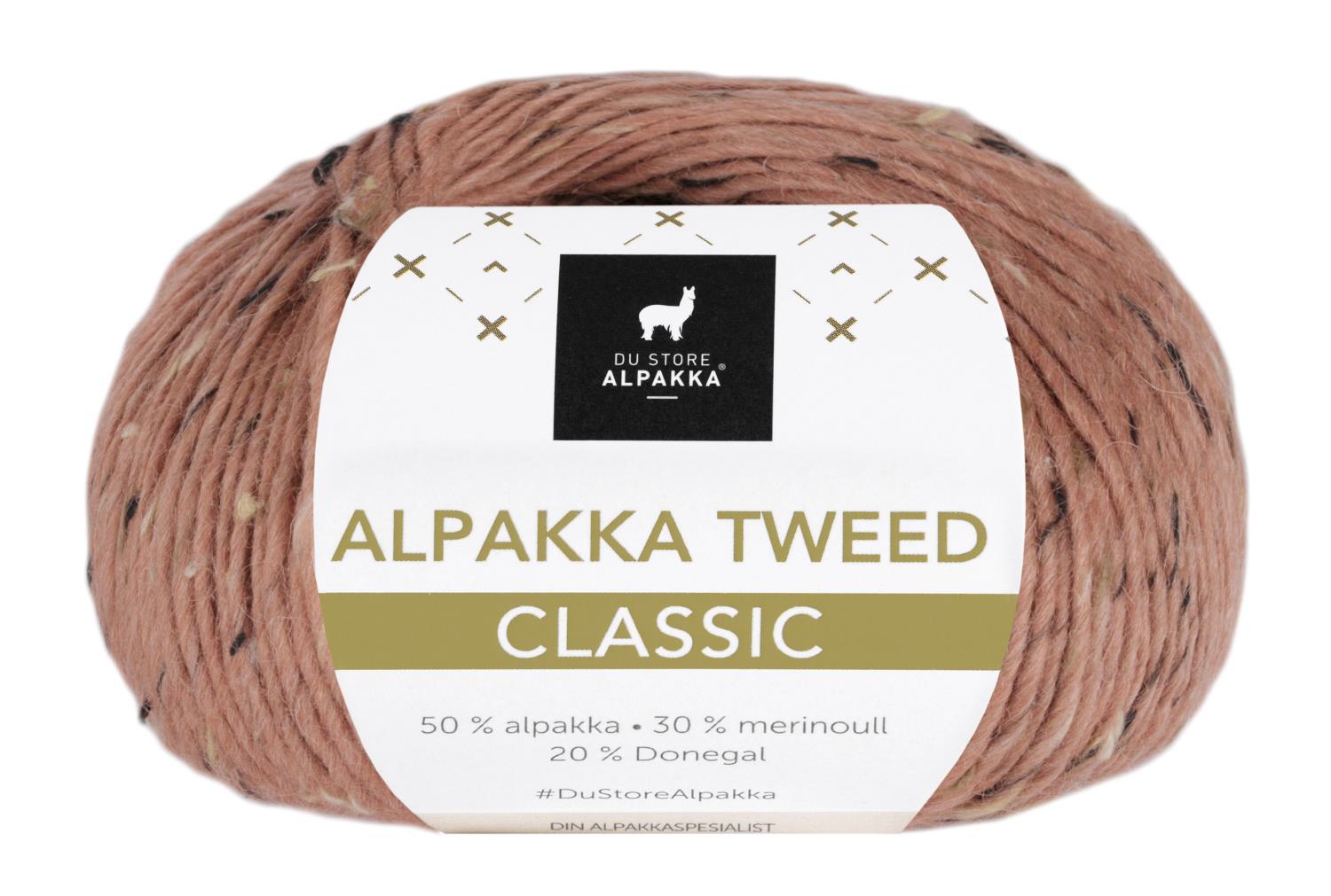 Alpakka Tweed Classic - Dus Aprikos