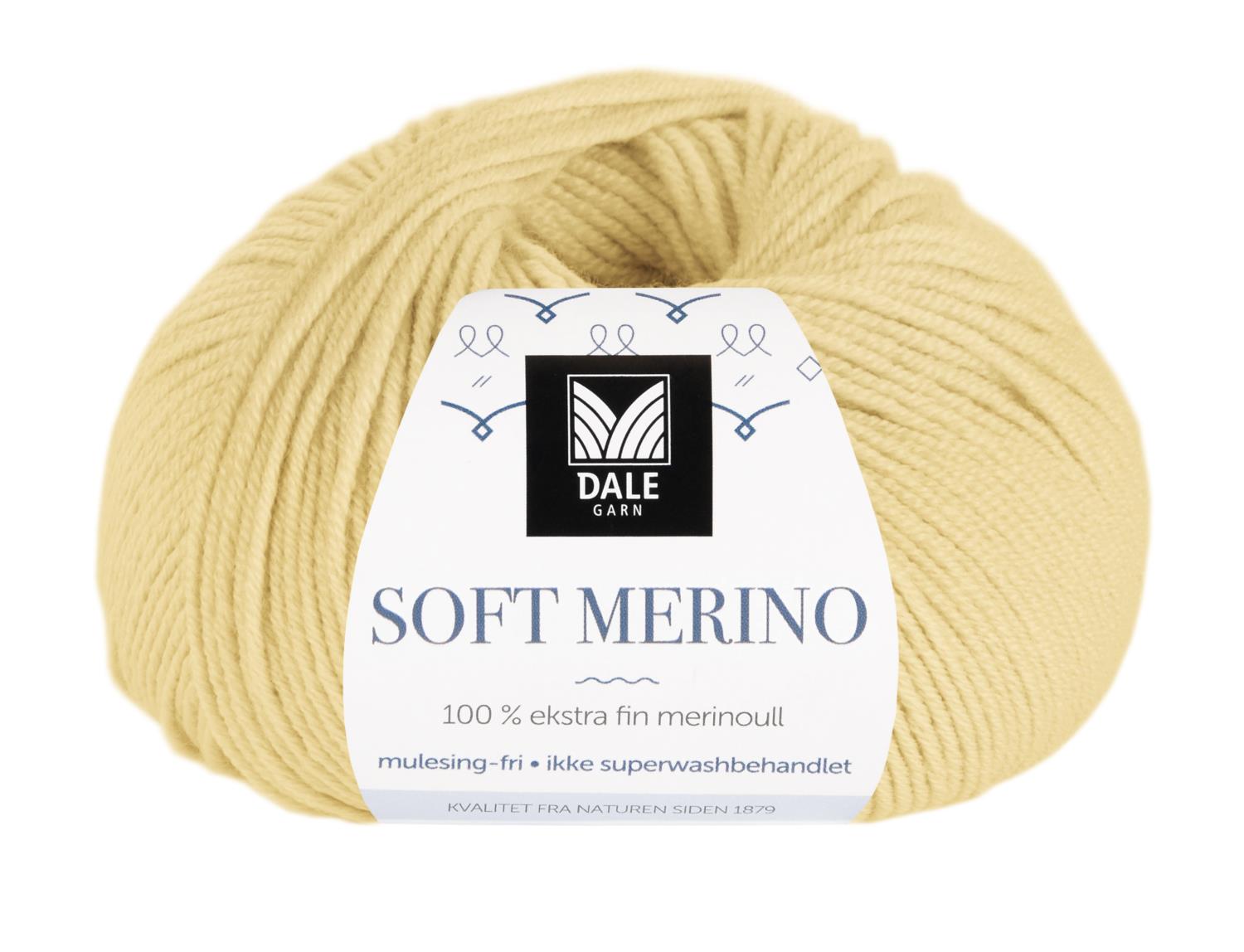 Soft Merino - Lys gul