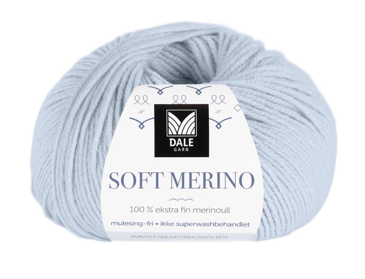 Soft Merino - Lys blå