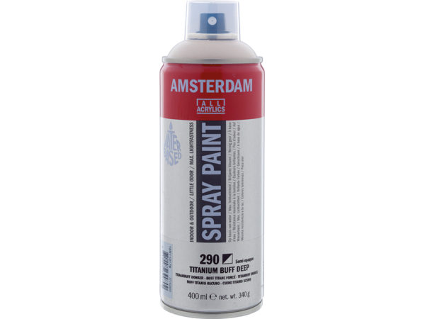 Amsterdam Spray 400ml - 290 Titanium buff deep