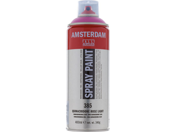 Amsterdam Spray 400ml - 385 Quinacridone rose light