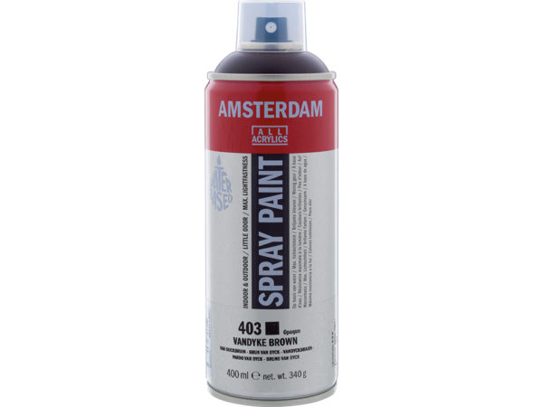Amsterdam Spray 400ml - 403 Vandyke brown