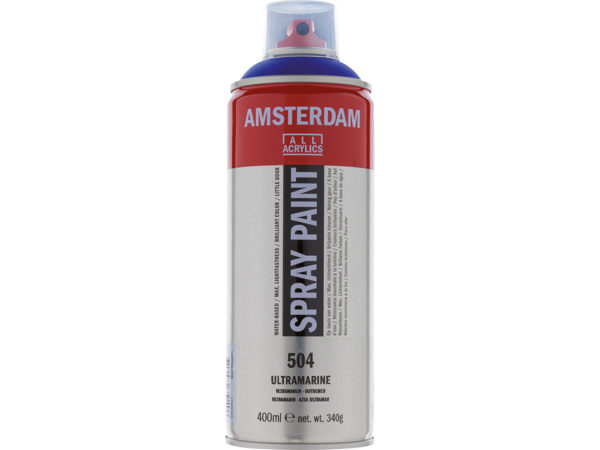 Amsterdam Spray 400ml - 504 Ultramarine