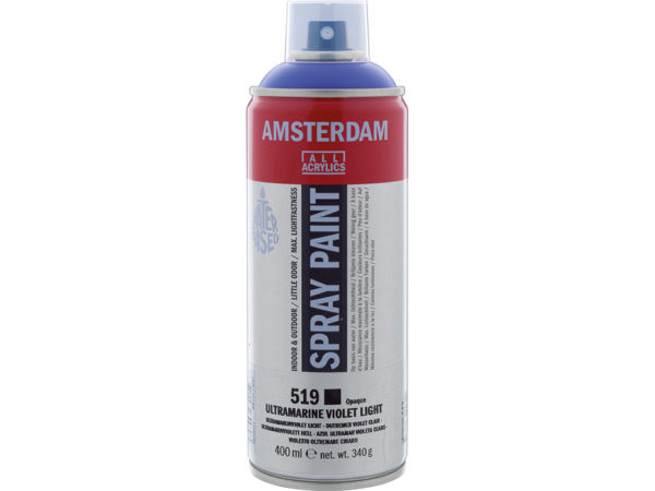 Amsterdam Spray 400ml - 519 Ultramarine violet light