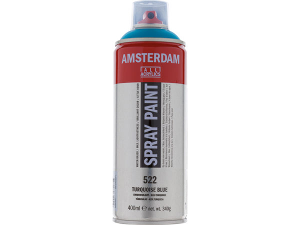 Amsterdam Spray 400ml - 522 Turquoise blue