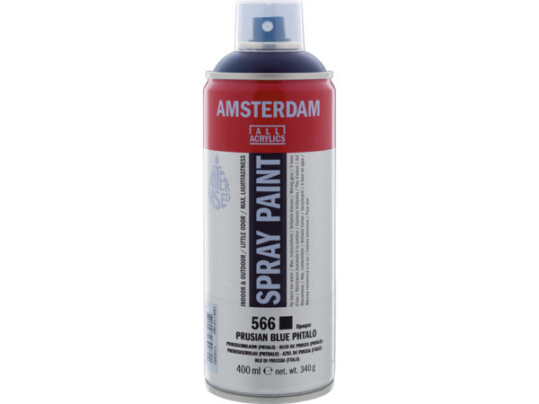 Amsterdam Spray 400ml - 566 Prusian blue phtalo