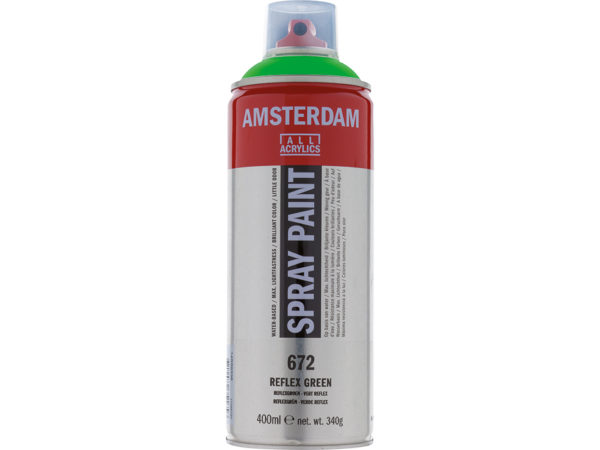 Amsterdam Spray 400ml - 672 Reflex green