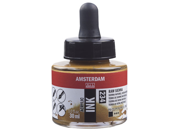 Amsterdam Ink 30ml - 234 Raw Sienna