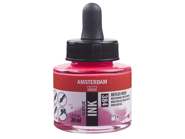 Amsterdam Ink 30ml - 384 Reflex Rose