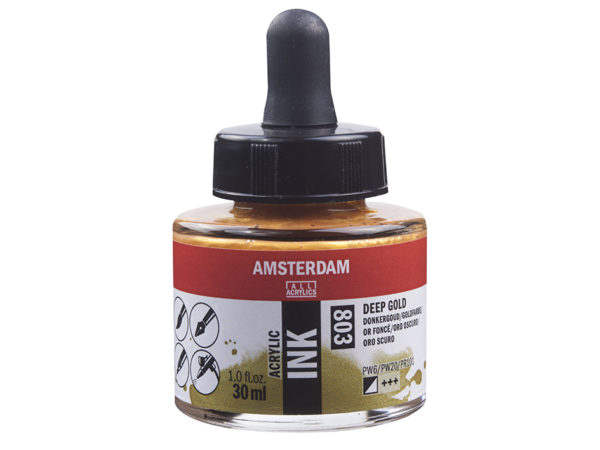 Amsterdam Ink 30ml - 803 Deep Gold