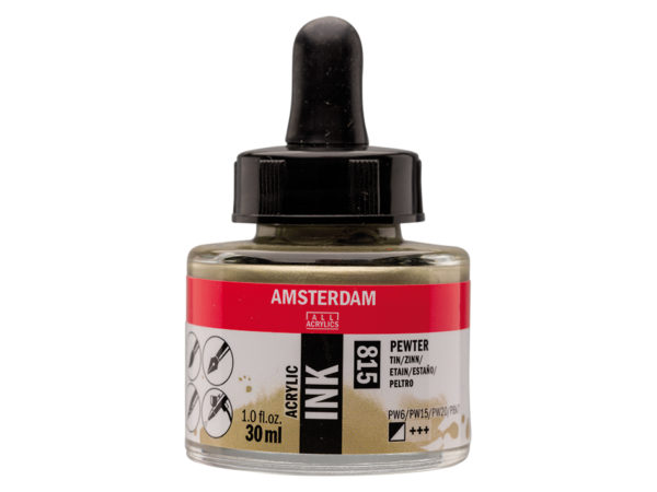 Amsterdam Ink 30ml - 815 Pewter