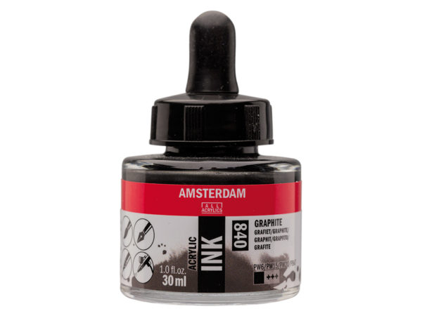 Amsterdam Ink 30ml - 840 Pearl Graphite
