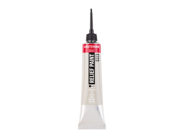 Amsterdam Relief Paint 20ml - 815 Pewter