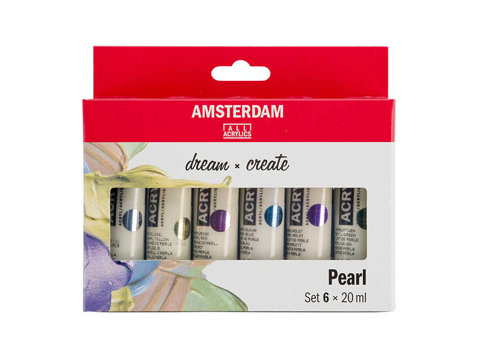 Amsterdam Standard 20ml - Pearl Sett 6 ass.