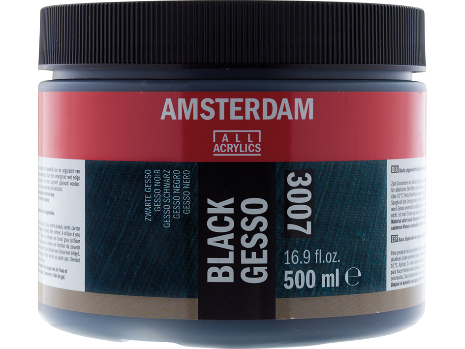 Amsterdam Gesso Black 3007 - 500ml