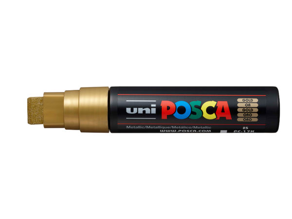 Uni POSCA PC-17K - Extra Broad 15mm - 25 Gold