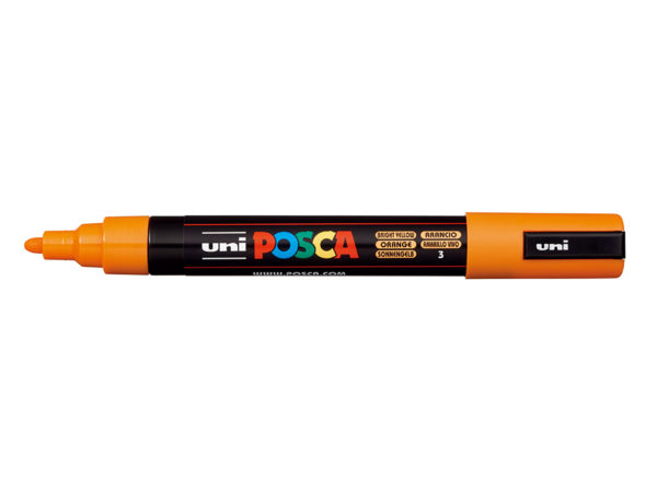 Uni POSCA PC-5M - Medium 1,8-2,5mm - 3 Bright Yellow