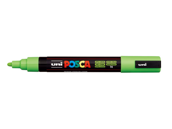 Uni POSCA PC-5M - Medium 1,8-2,5mm - 72 Apple Green