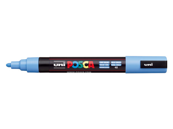 Uni POSCA PC-5M - Medium 1,8-2,5mm - 48 Sky Blue