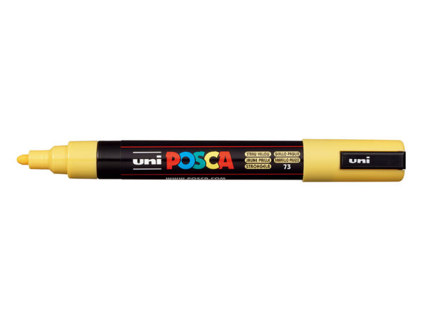 Uni POSCA PC-5M - Medium 1,8-2,5mm - 73 Straw Yellow
