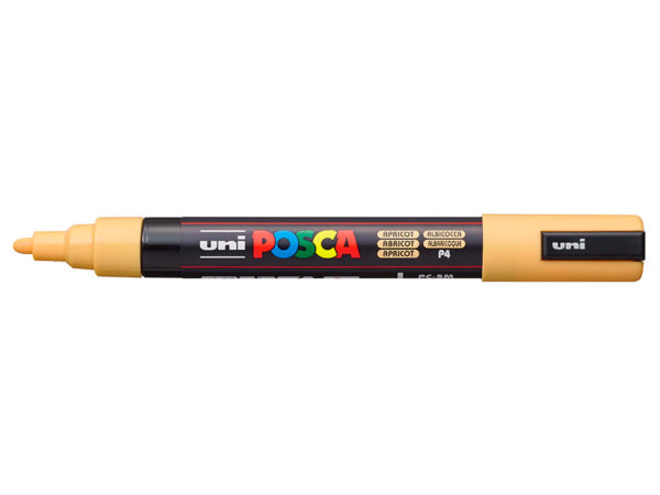 Uni POSCA PC-5M - Medium 1,8-2,5mm - P4 Apricot