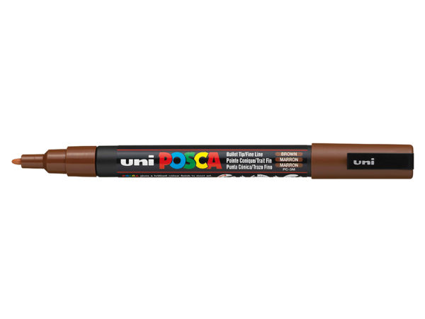 Uni POSCA PC-3M - Fine 0,9-1,3mm - 21 Brown