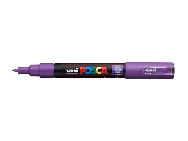 Uni POSCA PC-1M - Extra-Fine 0,7-1mm - 12 Violet