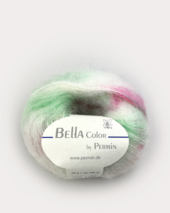 Bella Color Råhvit/grønn/pink