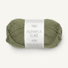 Alpakka Silke Olivengrønn 9062