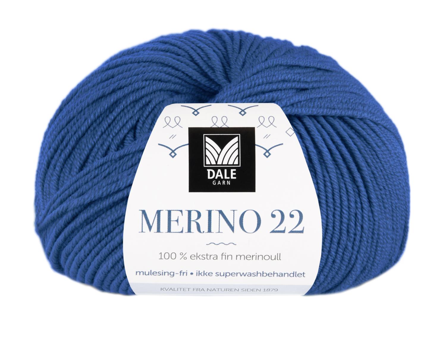 Merino 22 - Klar blå