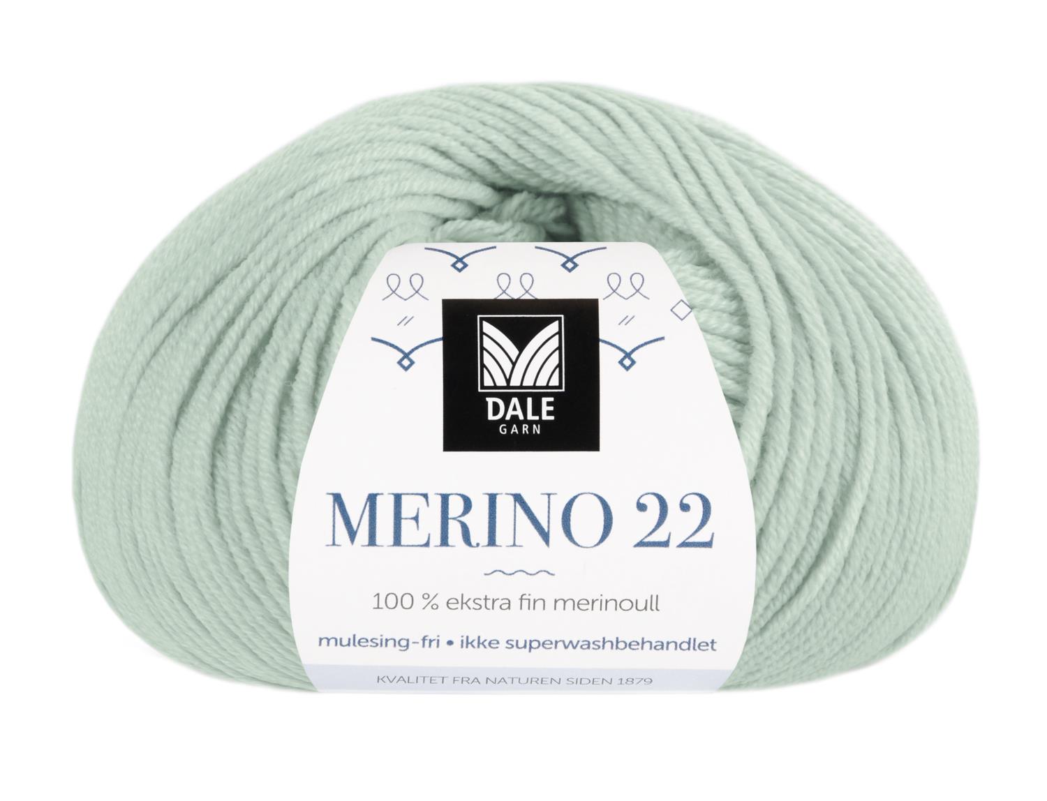 Merino 22 - Mintgrønn