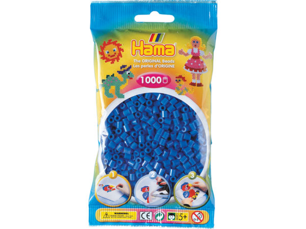 Hama Midi super 1000s - 09 Lys blå