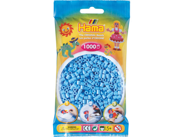 Hama Midi super 1000s - 46 Pastell blå