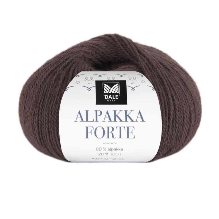 Alpakka Forte - Brun