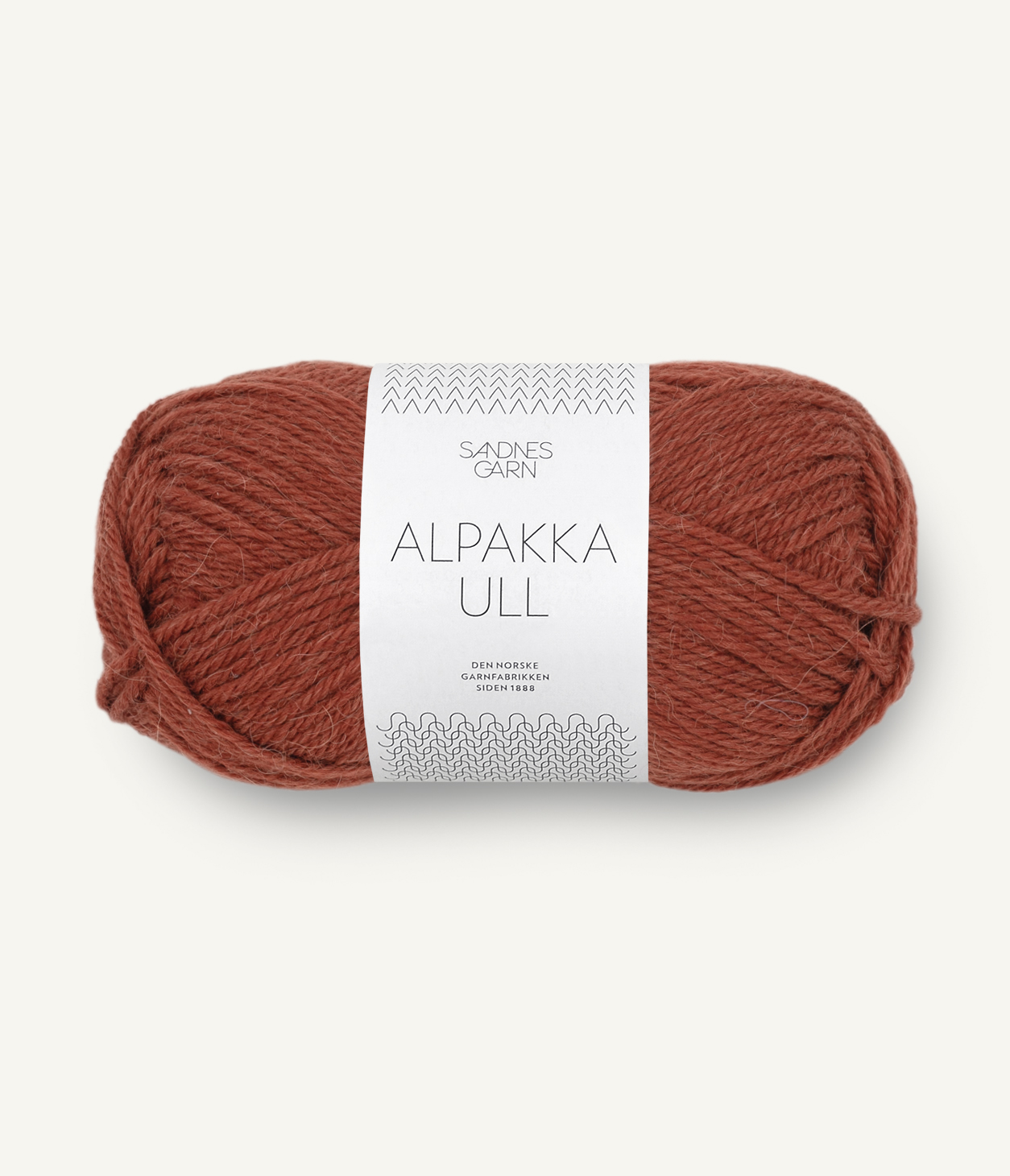 Alpakka Ull Rust 3355