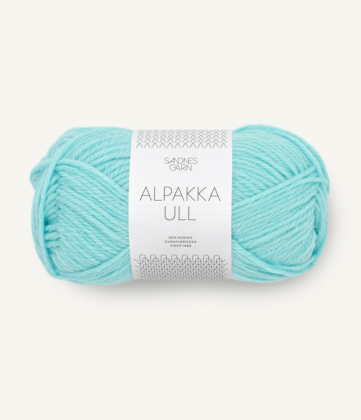 Alpakka Ull Blå Turkis  7213