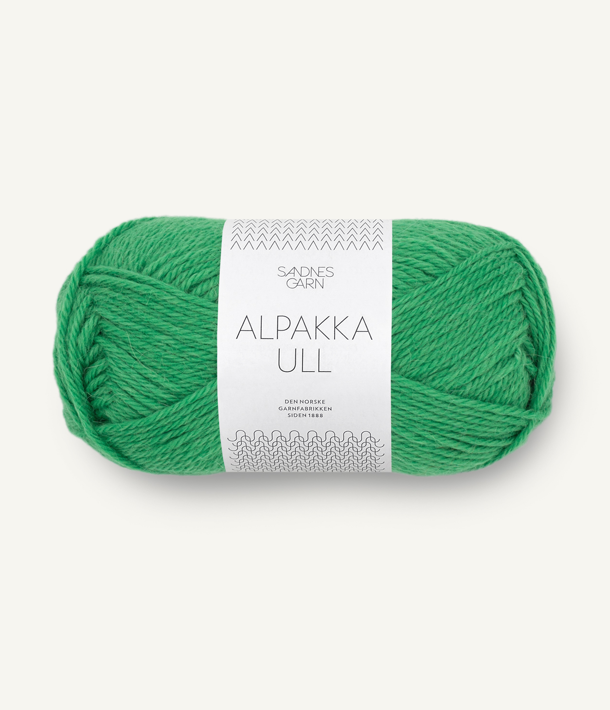 Alpakka Ull Jelly Bean Green  8236