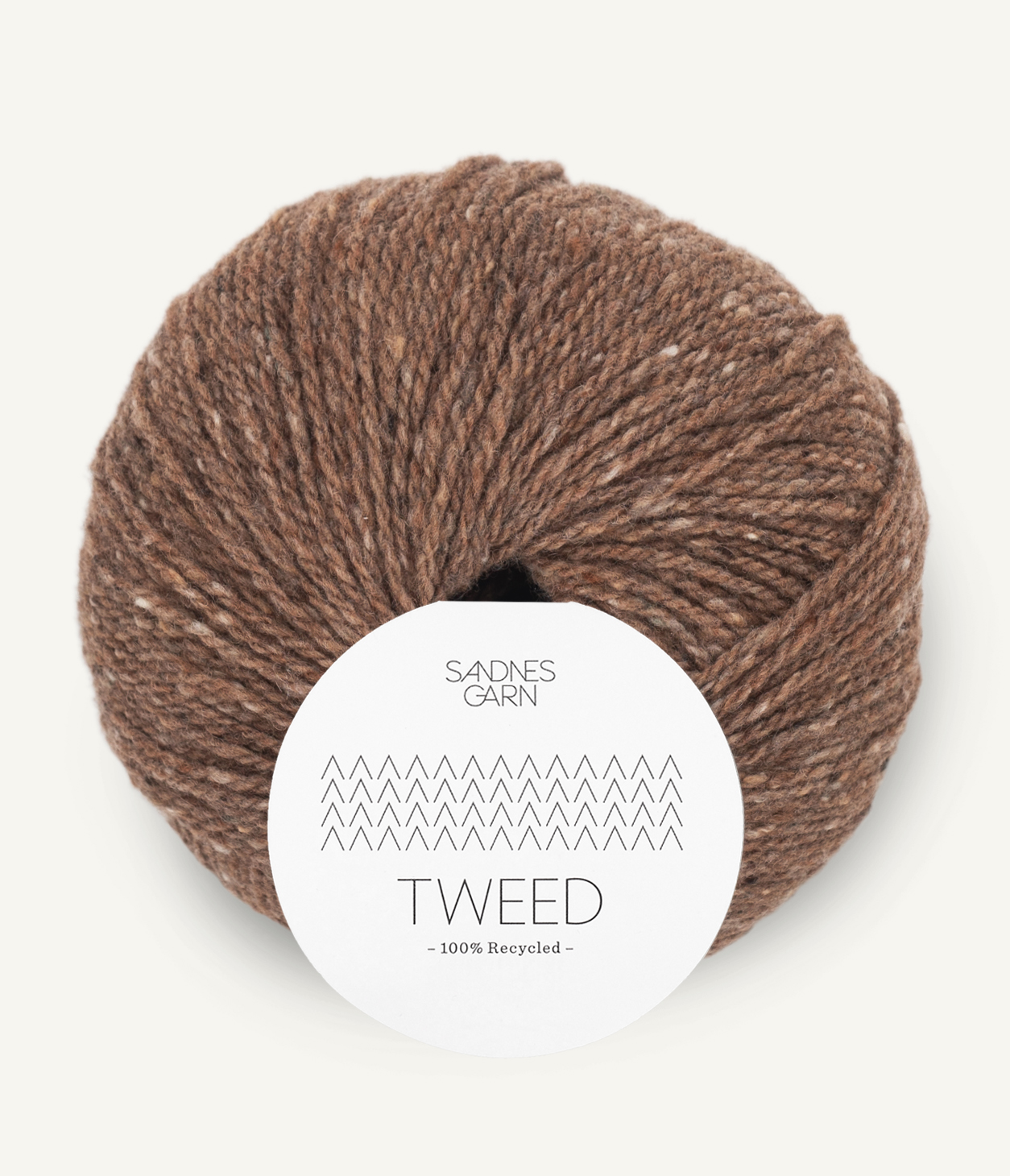 Tweed Recycled Brun