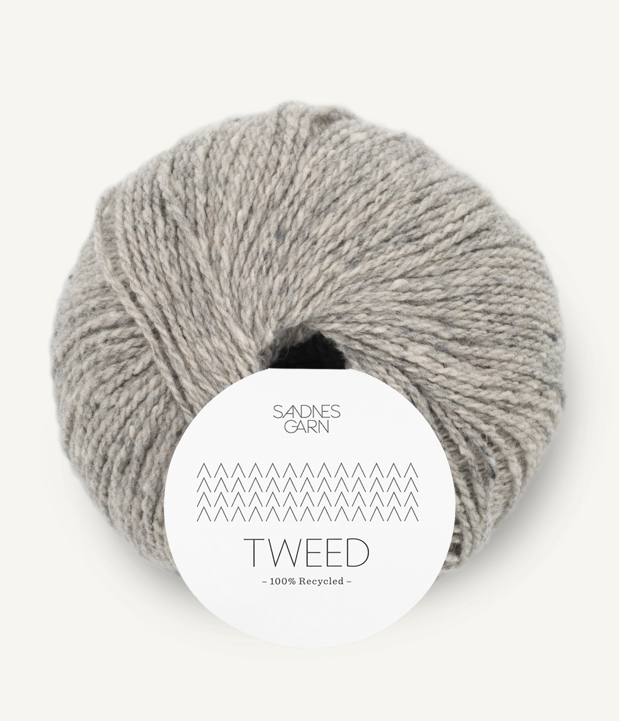 Tweed Recycled Lys Grå