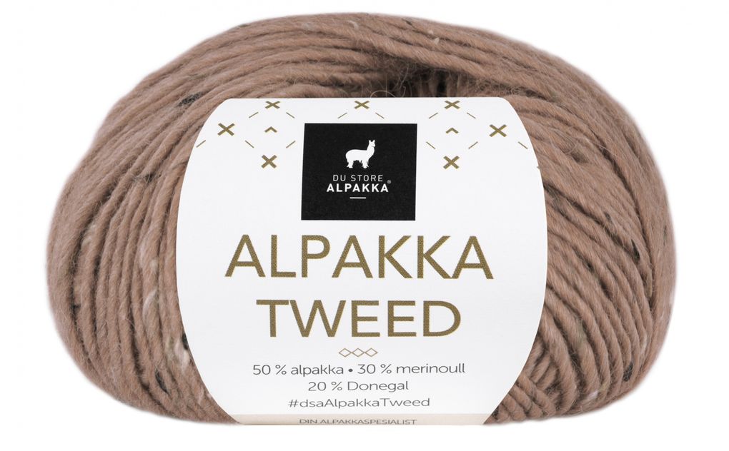 Alpakka Tweed - Nougat