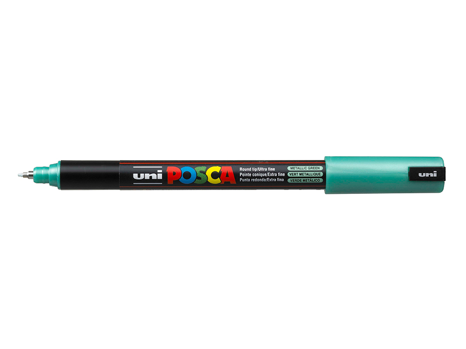 Uni POSCA PC-1MR - Ultra-Fine 0,7mm - M6 Metallic Green