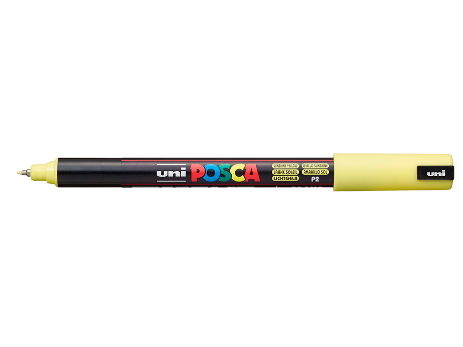 Uni POSCA PC-1MR - Ultra-Fine 0,7mm - P2 Sunshine Yellow