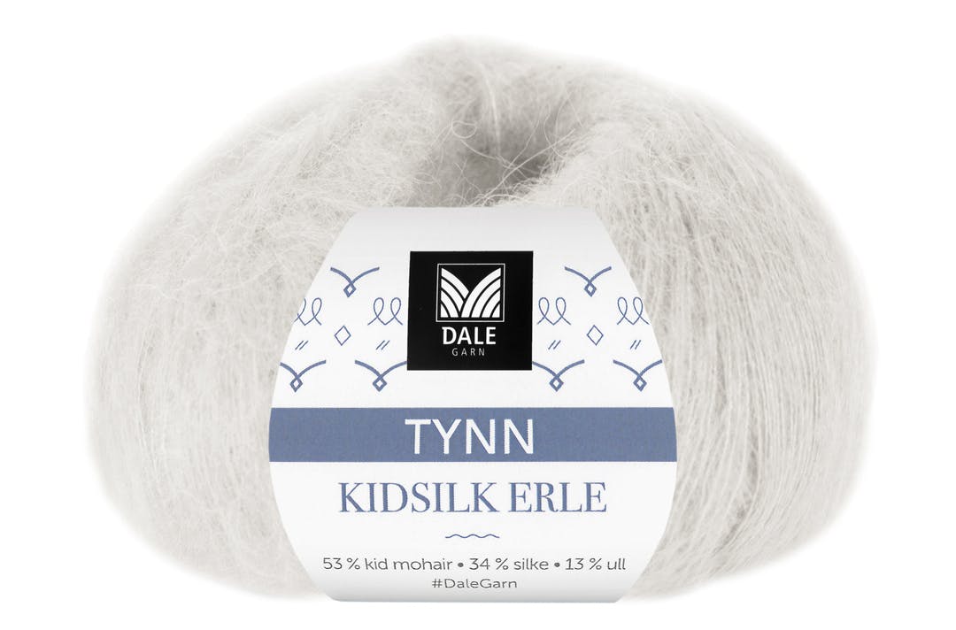 Tynn Kidsilk Erle - Kitt
