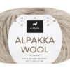 Alpakka Wool - Lys beige melert