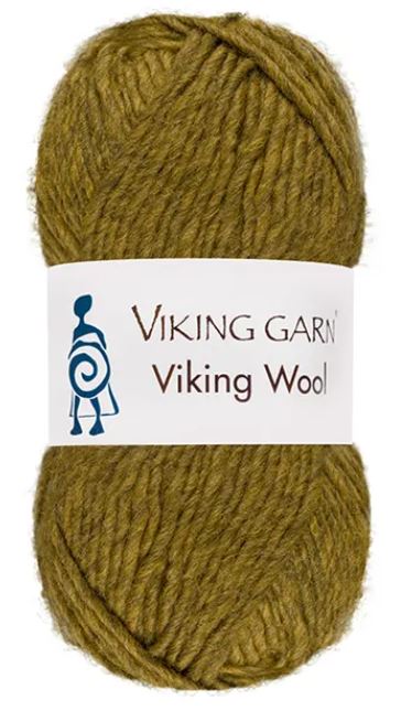 Viking Wool fv. 544 - Gulgrønn