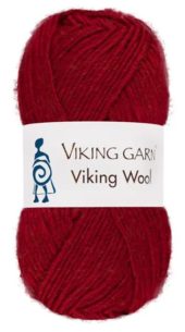 Viking Wool fv. 560 - Rød
